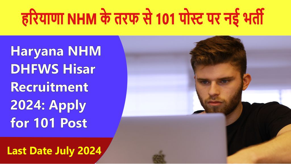 haryana nhm dhfws hisar recruitment 2024