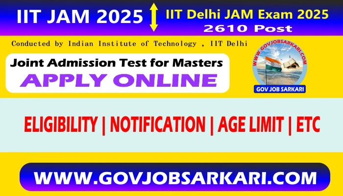 iit delhi jam exam