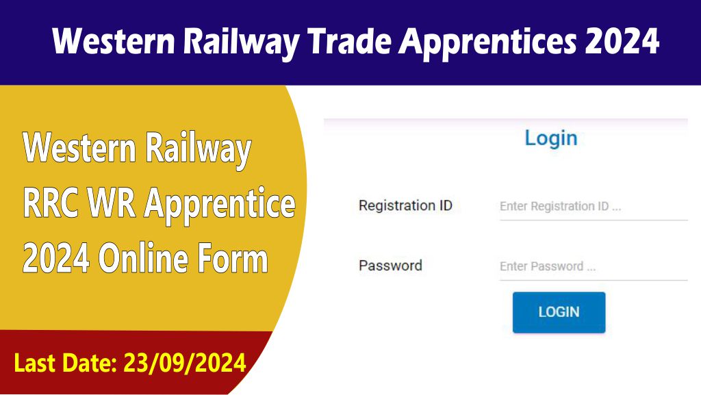 western railway rrc apprentices 2024