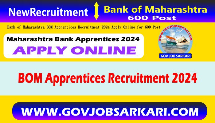 bom apprentices recruitment 2024