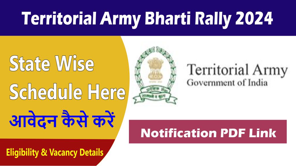 territorial army bharti rally 2024